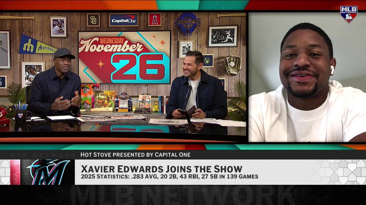 The XE9 Baseball showcase and camp, hosted by @Marlins infielder Xavier Edwards, is coming up in a few weeks in Coconut Creek, Florida!

Edwards speaks on the importance of giving back to the youth and his hometown and the two different events. 