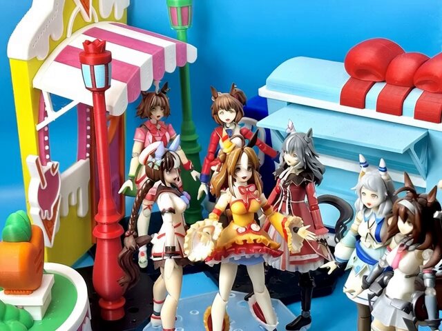 だいたい1/12)「めにしゅき♡プレイセット」作ってみた #ウマ娘