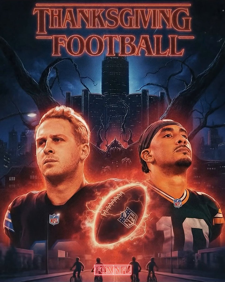 🏈 @packers vs. @Lions on Thanksgiving at 1pm ET on FOX 