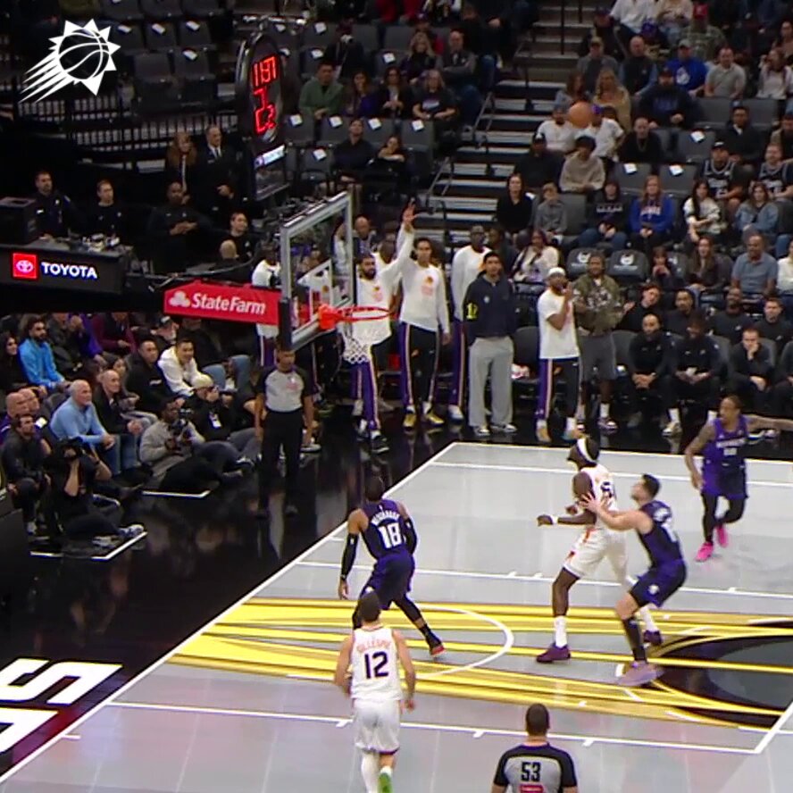 Offensive board. Bucket. Steal. Bucket.

That's how you start a game! 