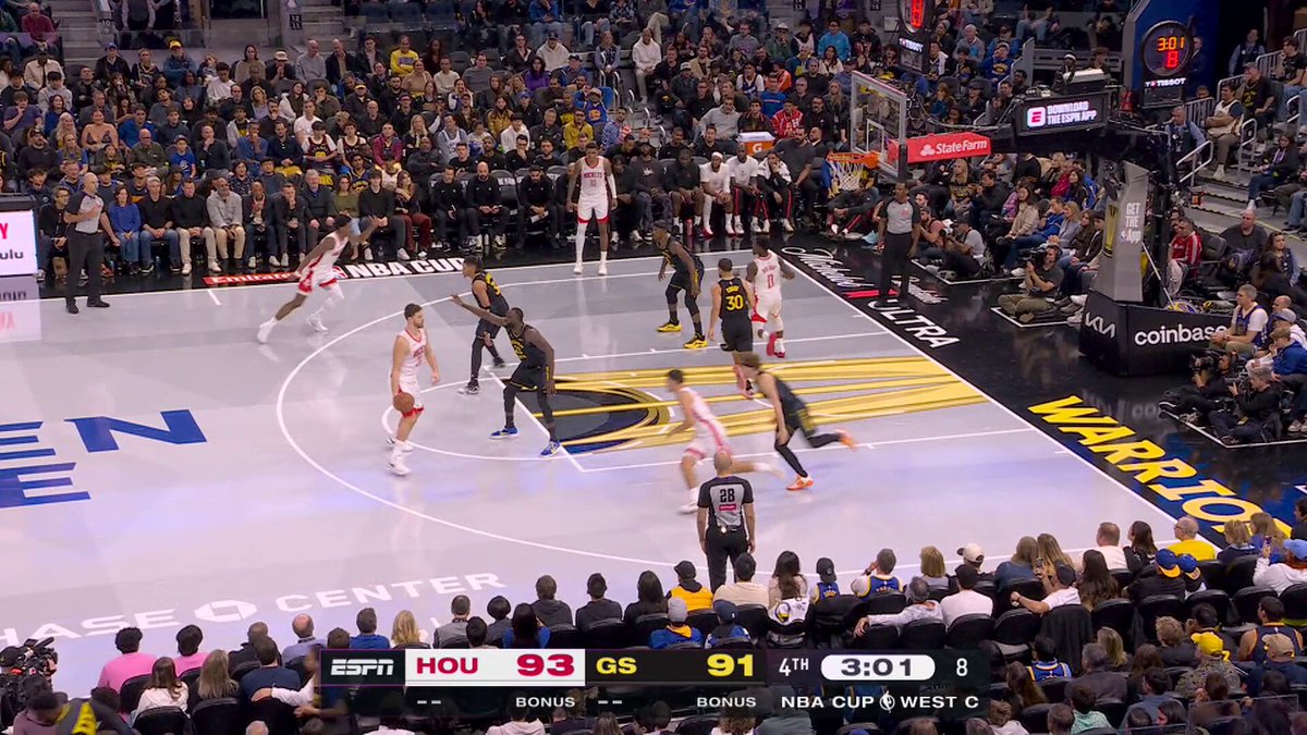 Reed Sheppard extends HOU's lead!

He has a new career-high in points (28)!

🏆 HOU-GSW • West Group C
@emirates NBA Cup on ESPN 