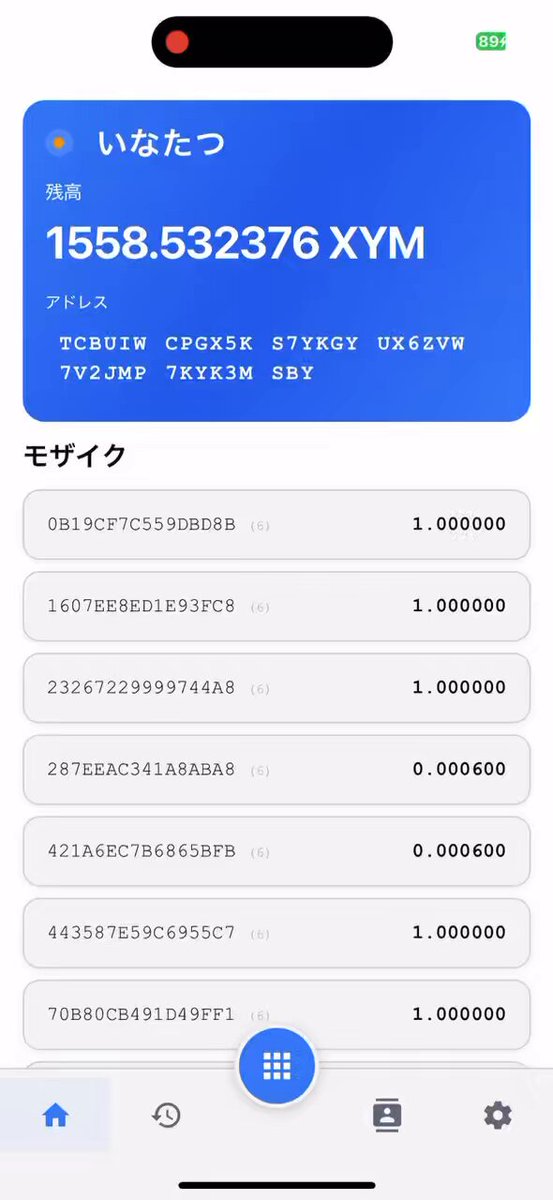 かみんぐすんすん。 #KeyStone #Symbol #XYM