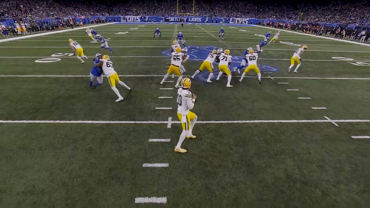 An absolute beauty from Jordan Love

GBvsDET on FOX/FOX One/Tubi
Also streaming on @NFLPlus 