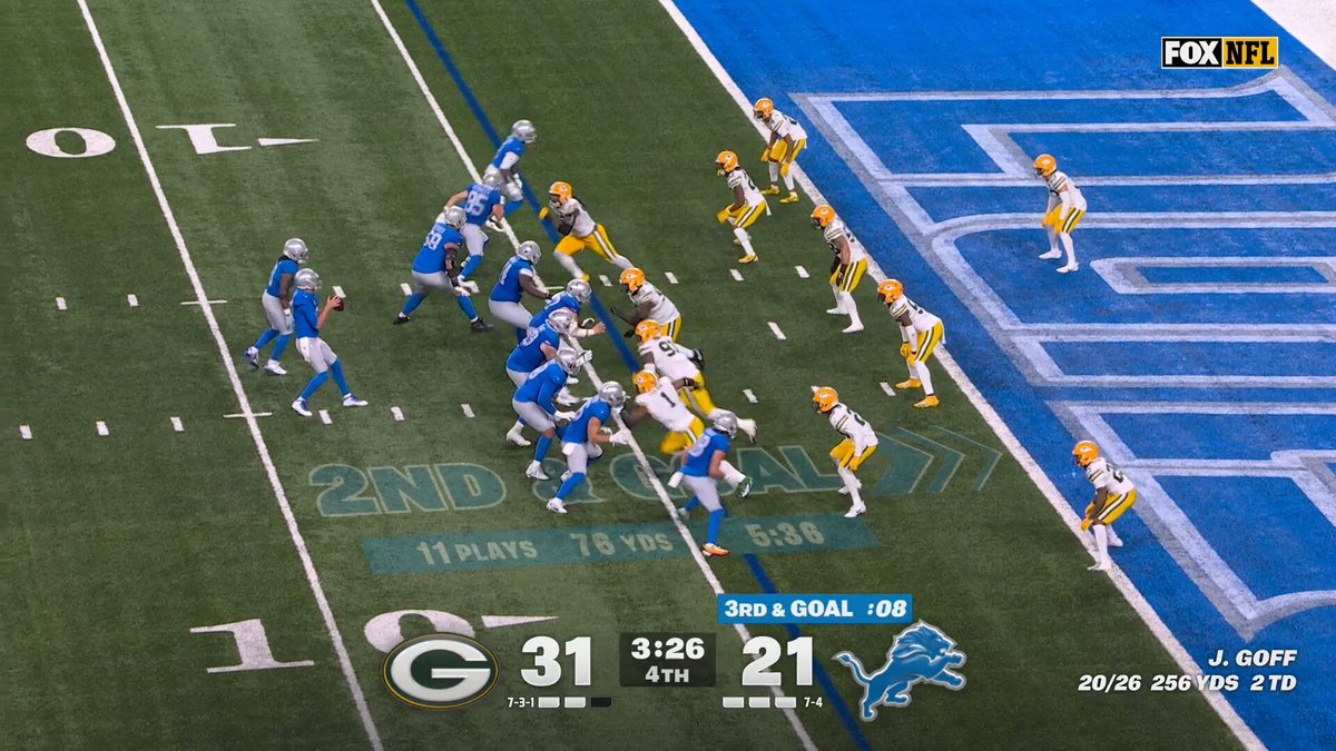 MICAH PARSONS AGAIN ON 3RD AND GOAL 😤

GBvsDET on FOX/FOX One/Tubi
Also streaming on @NFLPlus 