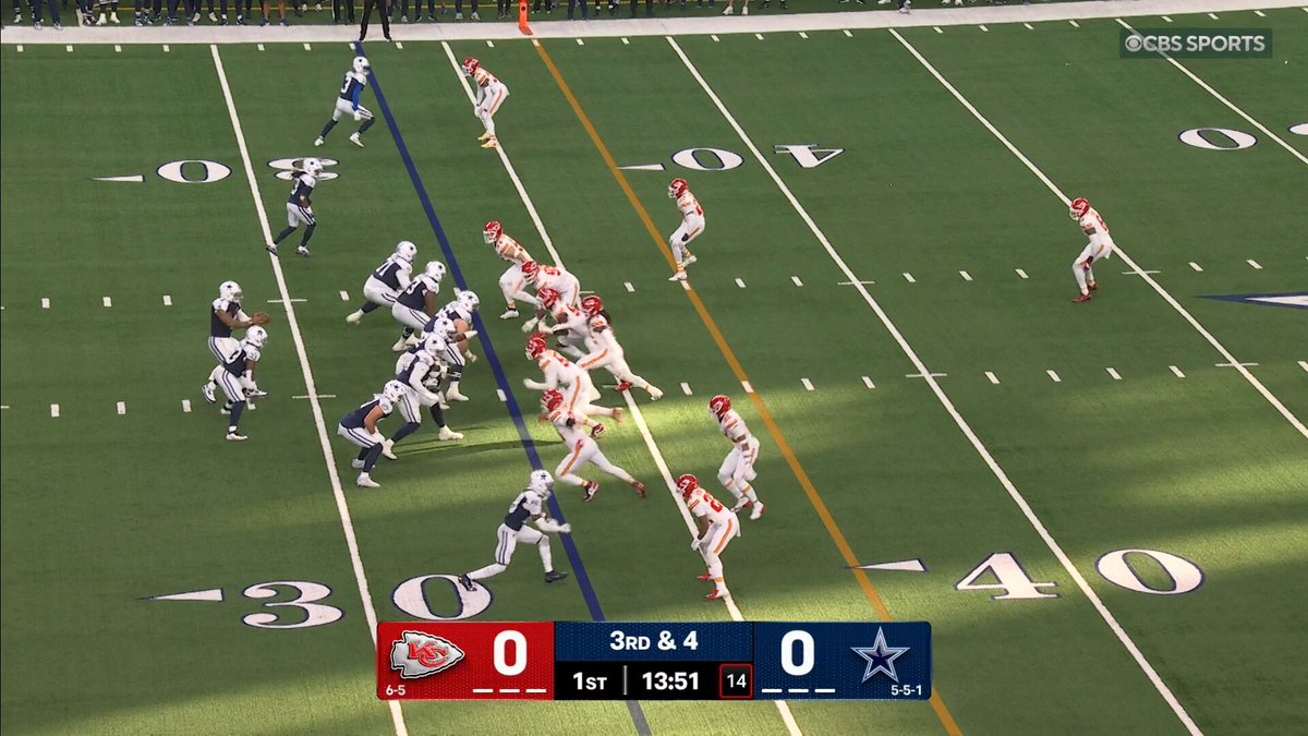 Intercepted by Jaylen Watson on the first drive of the game 😤

KCvsDAL on CBS/Paramount+
Also streaming on @NFLPlus 