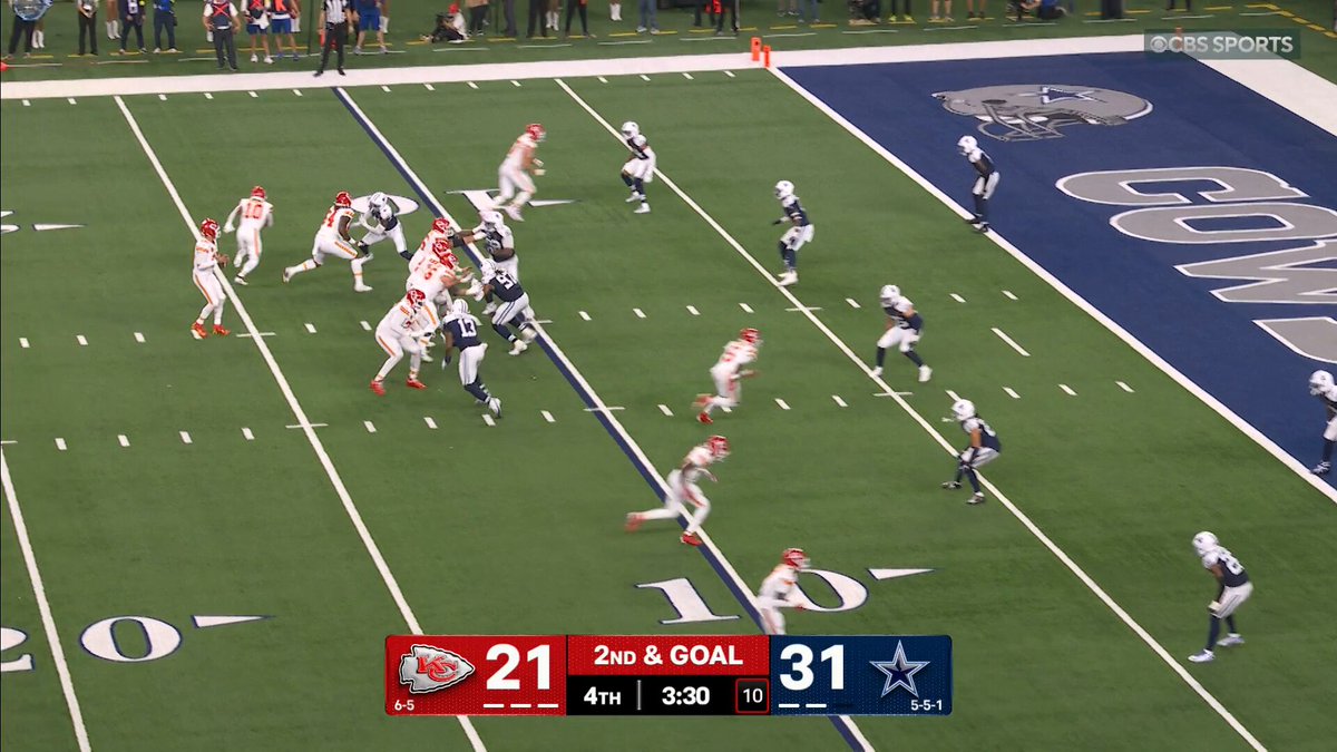 HOLLYWOOD BROWN TOE TAP TD 

WHAT A GAME

KCvsDAL on CBS/Paramount+
Also streaming on @NFLPlus 