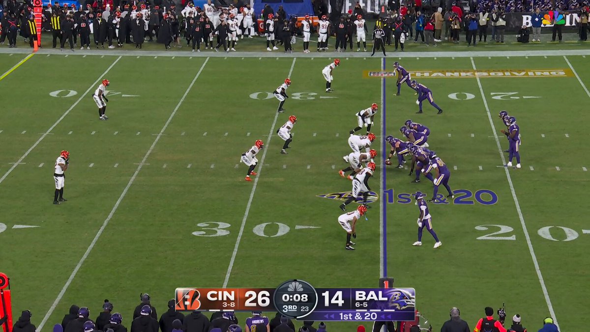 44-yard catch-and-run by @KingHenry_2 to close out the third quarter!!

Tune in on @SNFonNBC | @peacock | @EAMaddenNFL 