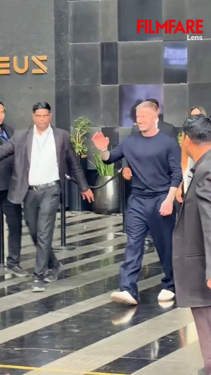 #SamanthaRuthPrabhu and #DavidBeckham step out Picture