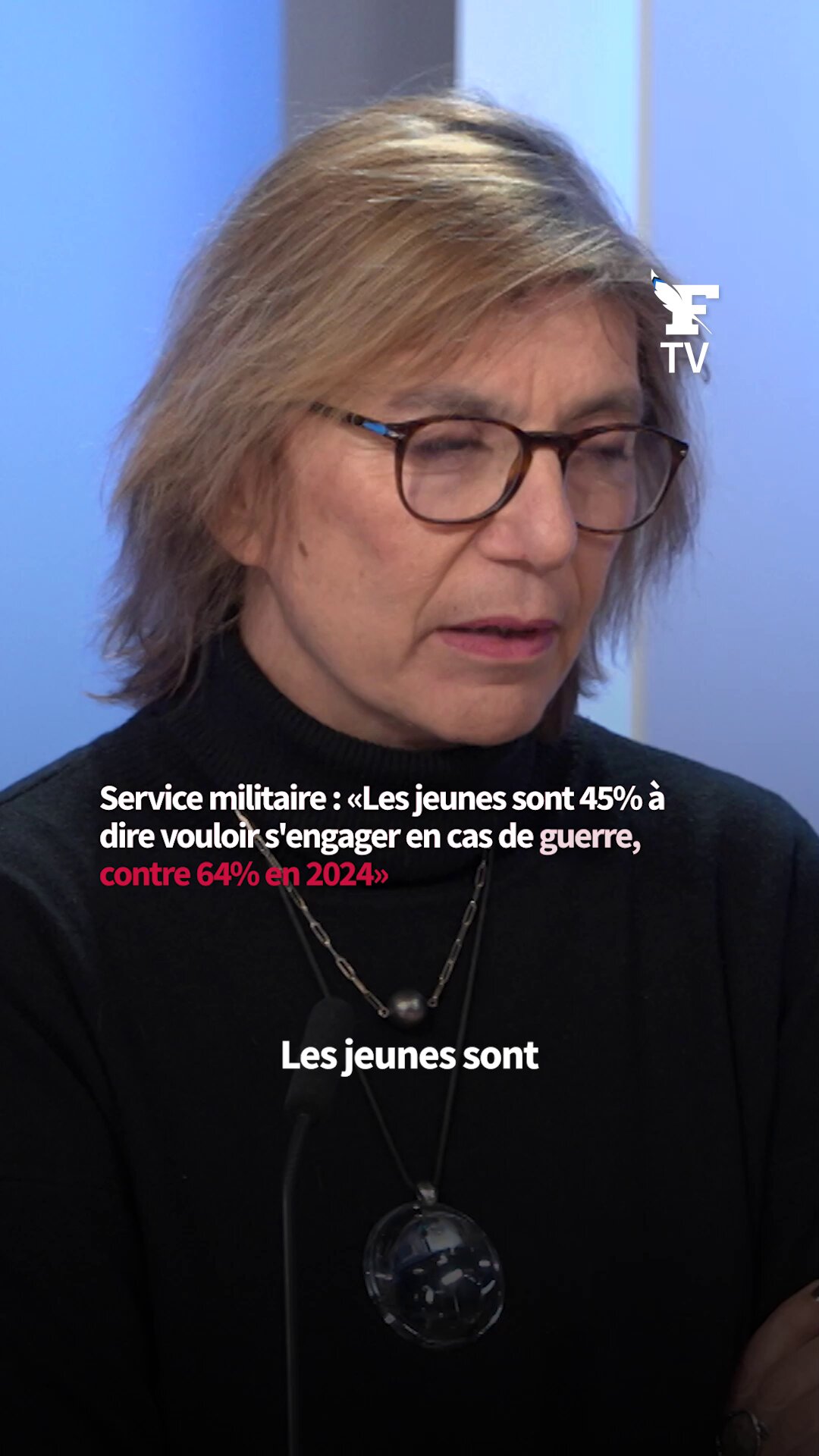 Service militaire : «Si les jeunes y sont plutôt favorables, ils le sont moins qu'en 2024. Ils étaient 65%, alors qu'aujourd'hui, ils sont 45%. Les mots du général Mandon notamment ont refroidi un peu les ardeurs», analyse Véronique @reillesoult dans «Points de Vue».