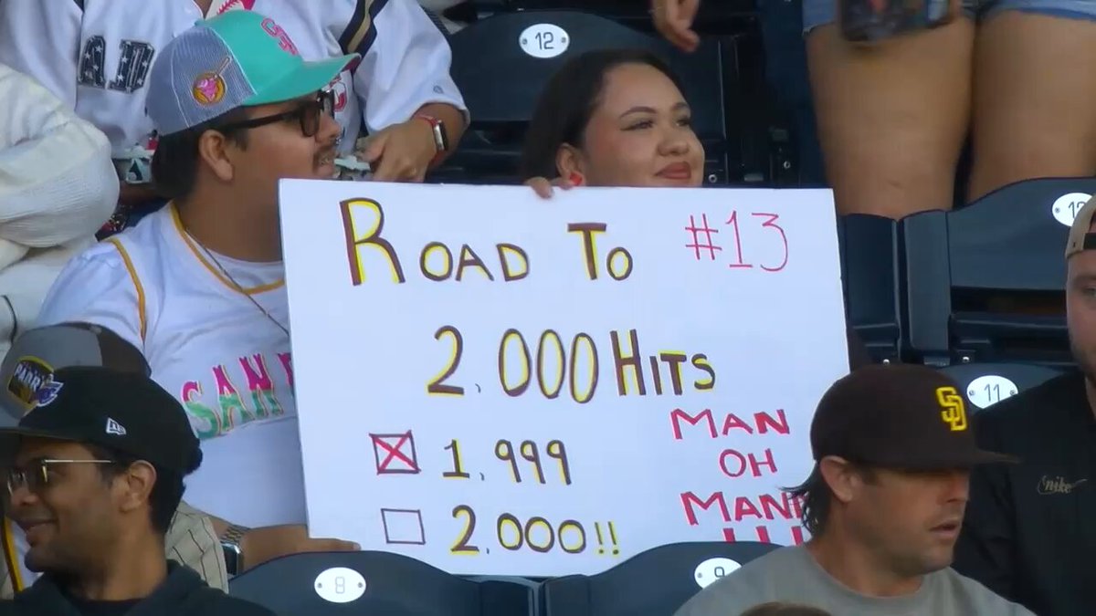 Top Plays of 2025: No. 40

Manny Machado notches career hit No. 2,000! 