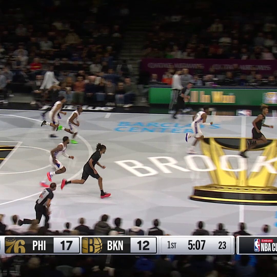 sequence had a lil bit of everything!

- @NoahClowney block 🚫
- @terance_mann no-look dime 🥽
- @Ziaire jam 💥 