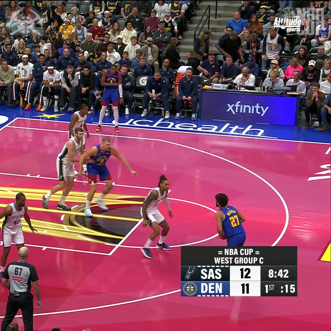 Jamal with a quick nine 