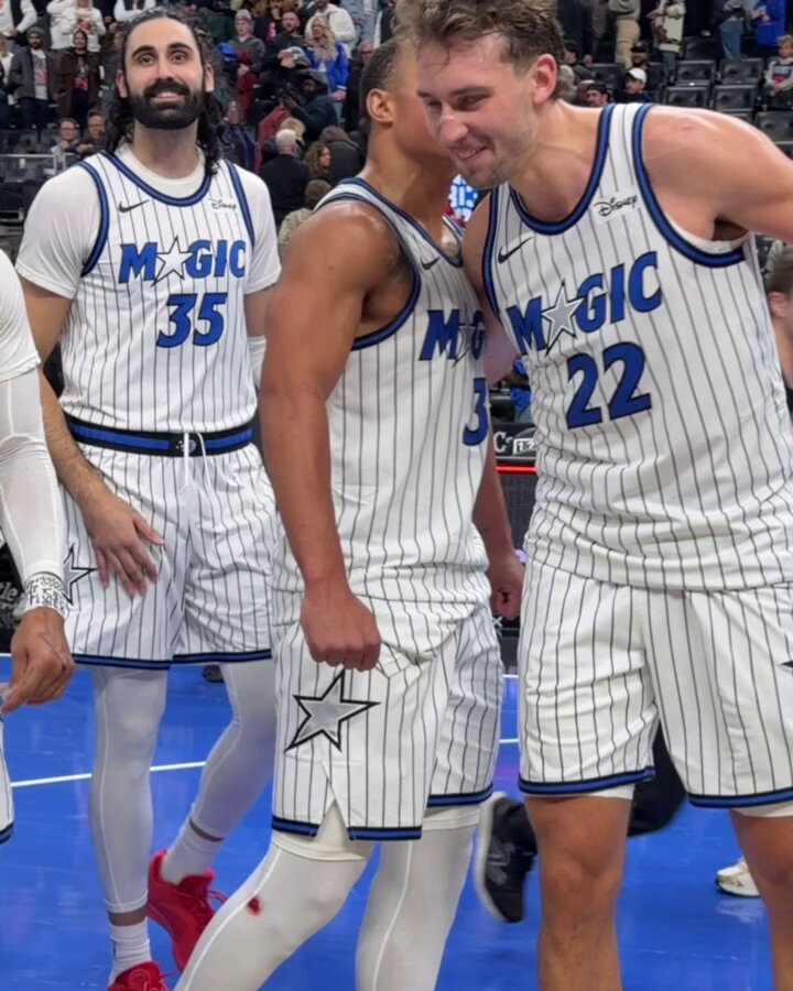 Desmond Bane (37 pts) was FIRED UP postgame after leading the Magic to the Group B-clinching W in Detroit!

Orlando advances to the Knockout Round 💯 