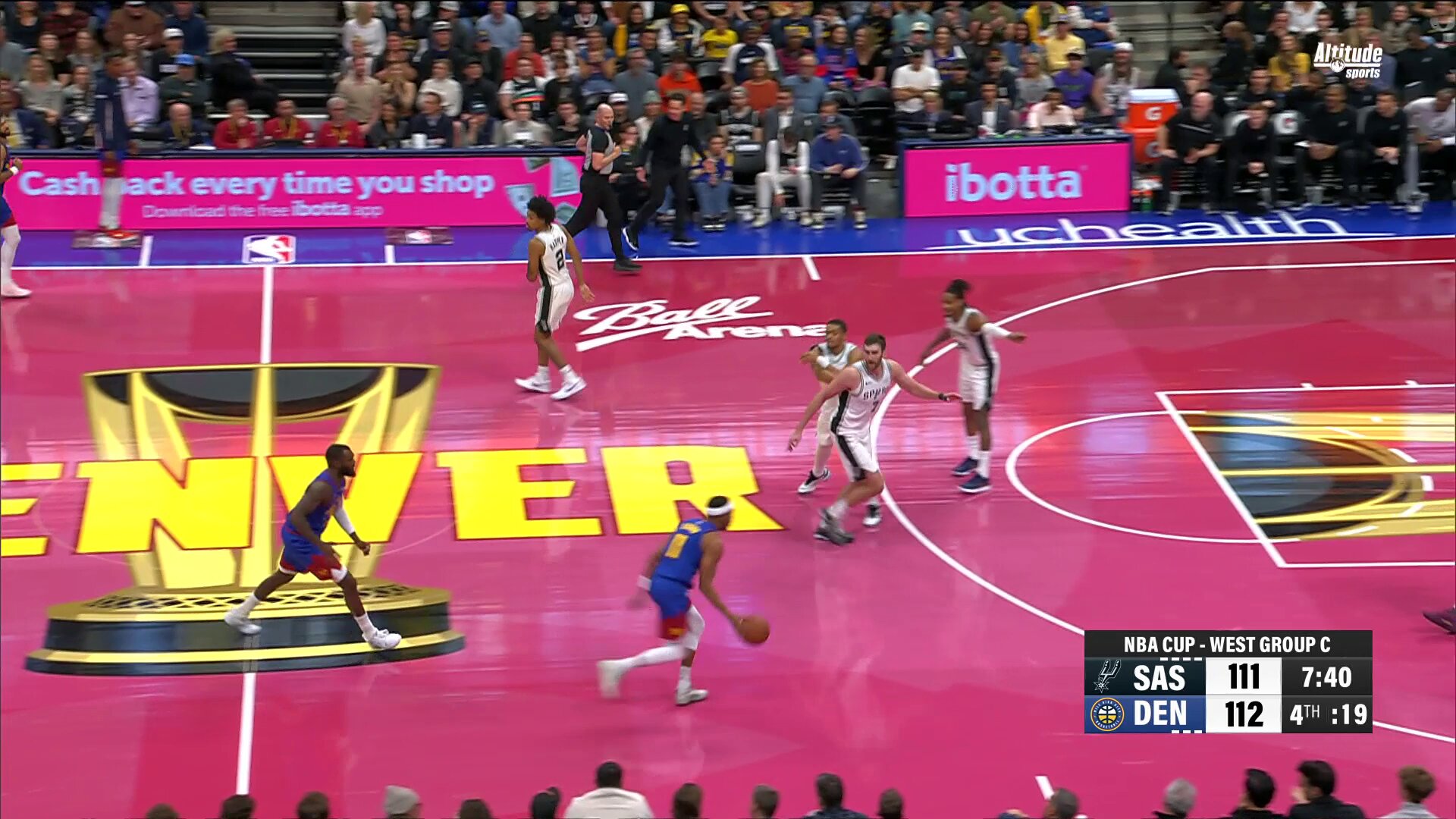 Tim Hardaway Jr. extends Denver's lead!

... and he's FIRED UP about it!

 Winner clinches West Group C
@emirates NBA Cup on NBA League Pass