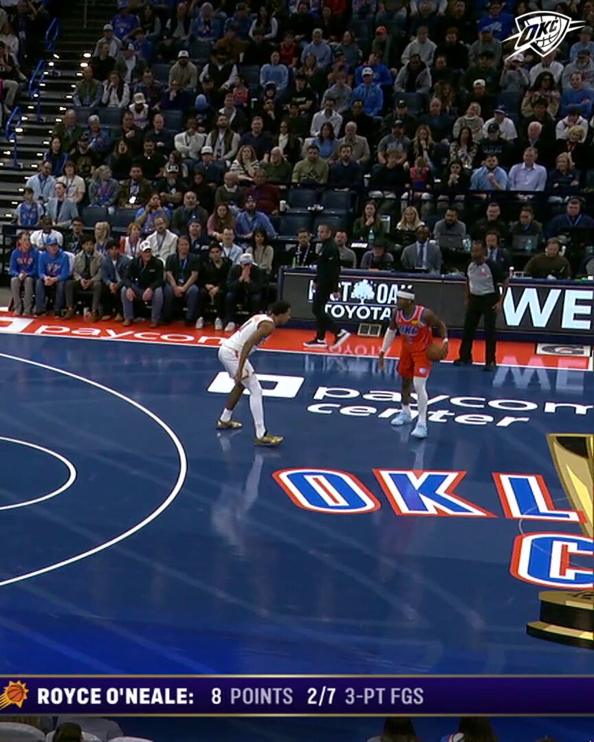 It's LOUD in @PaycomCenter 🗣️ 