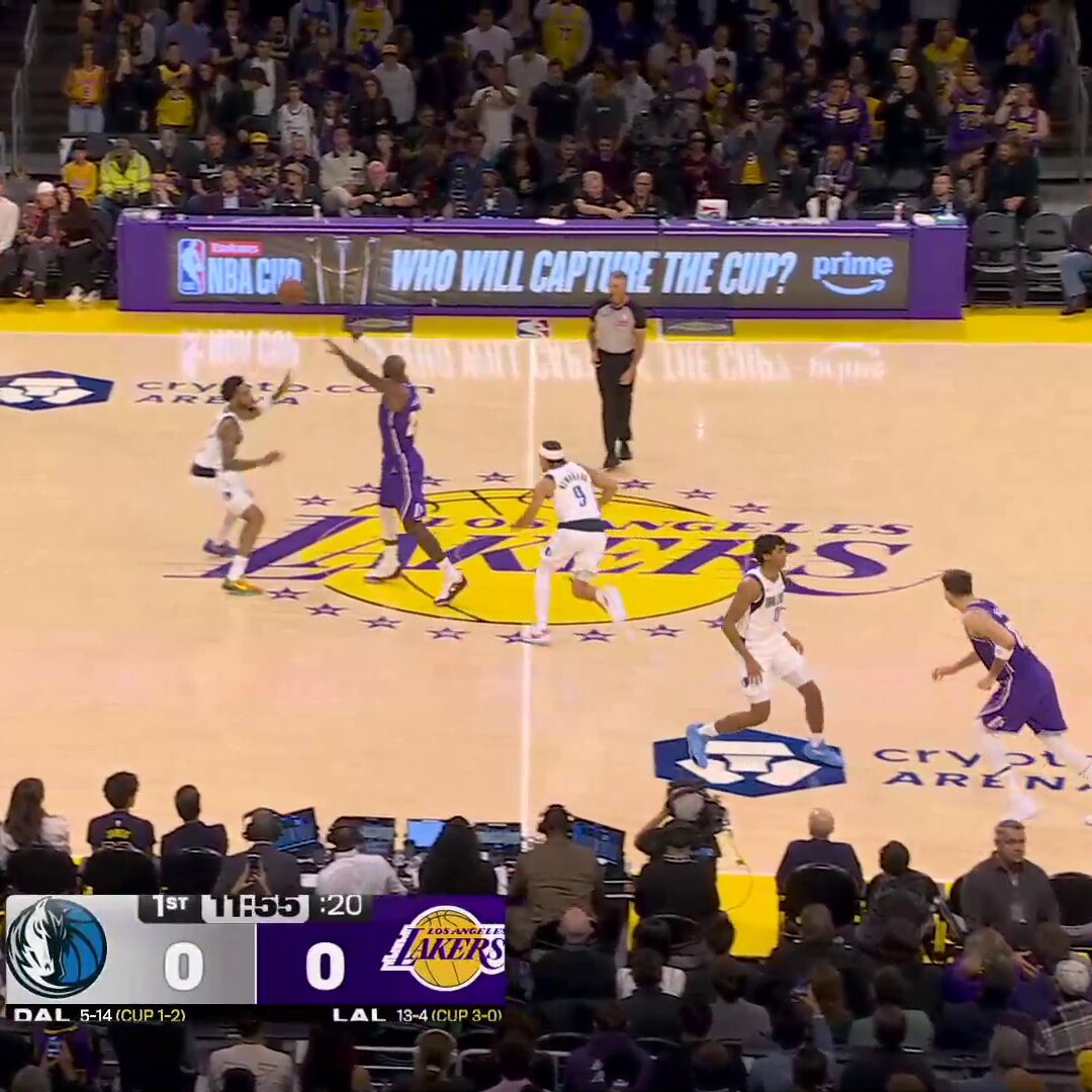 Lakers' duo combines for 73 POINTS in 6th straight win!

Luka Dončić: 35 PTS, 11 AST, 4 3PM
Austin Reaves: 38 PTS, 8 REB, 6 3PM

LAL goes 4-0 in Emirates NBA Cup Group Play & will host SAS in the Quarterfinals on Dec. 13th! 