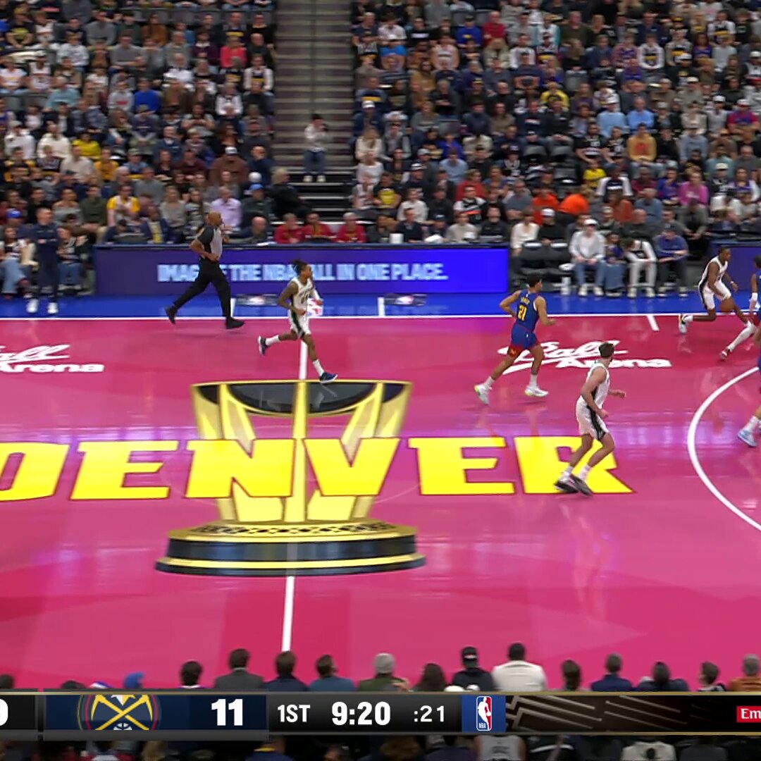 It was Devin Vassell's night in Denver!

 35 PTS (season-high) | 7 3PM (season-high)

@spurs clinch their spot in the Emirates NBA Cup Quarterfinals! 