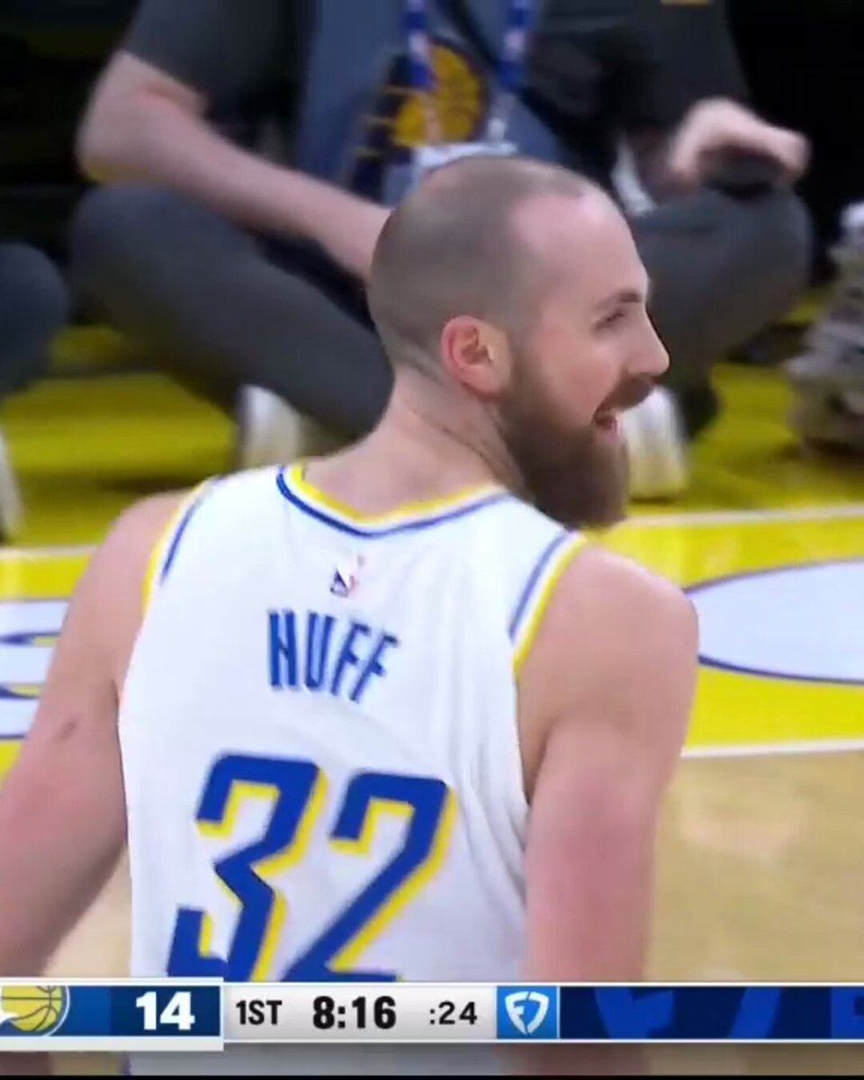 Jay "NOWITZKI" Huff scored the first 14 points for the Pacers 🔥

