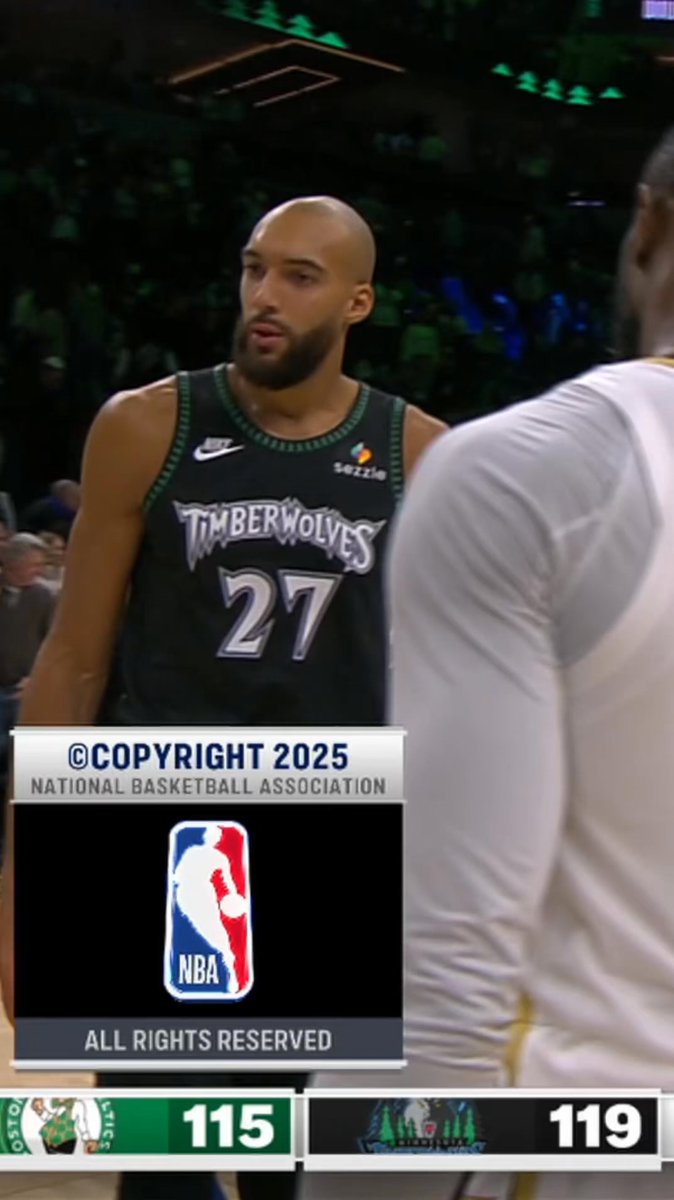 Did Rudy Gobert just tell Jaylen Brown to go bald? 😭 