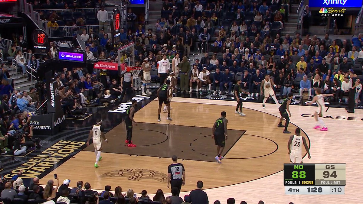 Jimmy Butler III makes it an 9-0 GSW run 🙌

Warriors closing in on the home victory on NBA TV! 