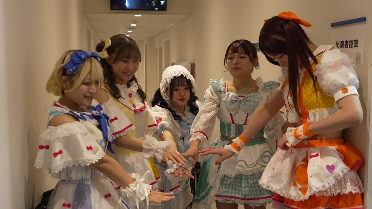 ビヨさんが撮ってくれたワンマンライブ未来前線の裏側‼️ みんな見て