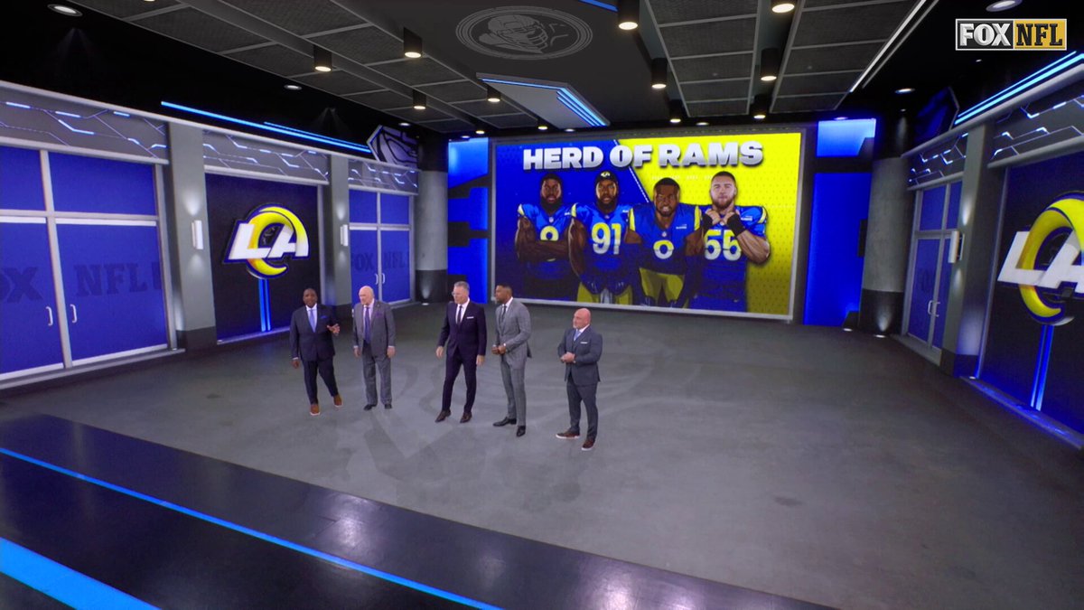 The @RamsNFL defense has been making a statement all season 🐏 