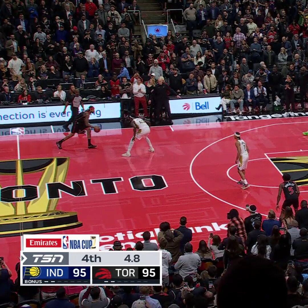 ☑️ 4-0 in Group Play 
☑️ East Group A secured

Next up for the Raptors in the @emirates NBA Cup... a Quarterfinals clash vs. New York on Dec. 9! 