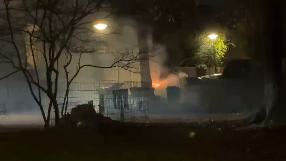 Autobrand in Veenendaal