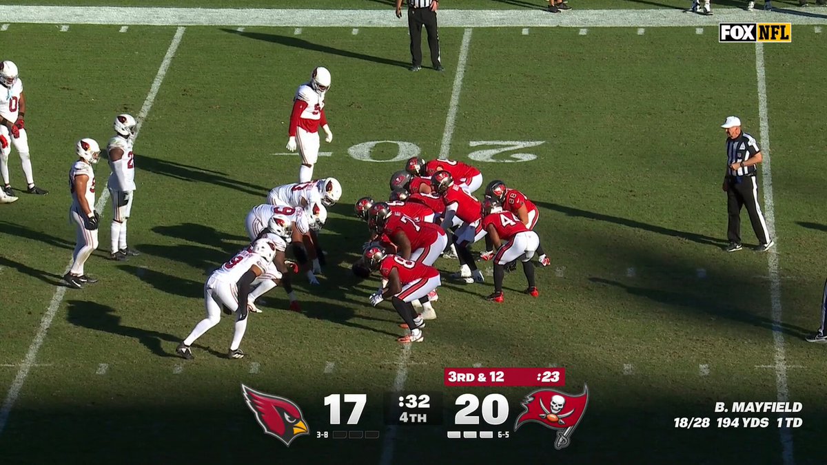 Our favorite formation ♥️

📺: #AZvsTB on FOX 