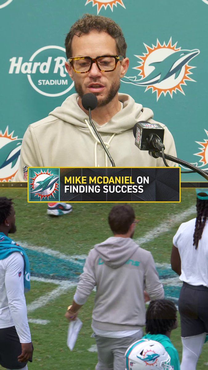 All of a sudden, Mike McDaniel and the @MiamiDolphins are on a 3-game win streak 🔥 