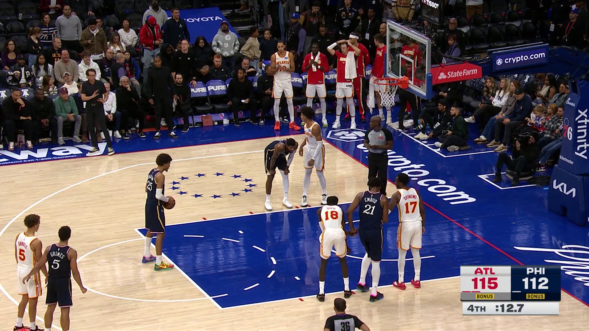 TYRESE MAXEY SENDS THE GAME TO OVERTIME FOR THE SIXERS!

CLUTCH TRIPLE IN THE FINAL SECONDS