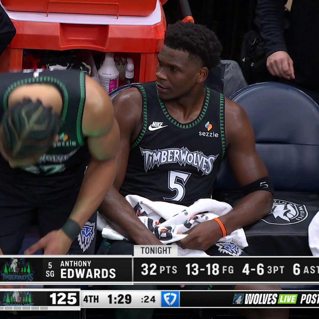 Ant's teammates showed him love after becoming the Timberwolves' all-time leader in 30-PT games