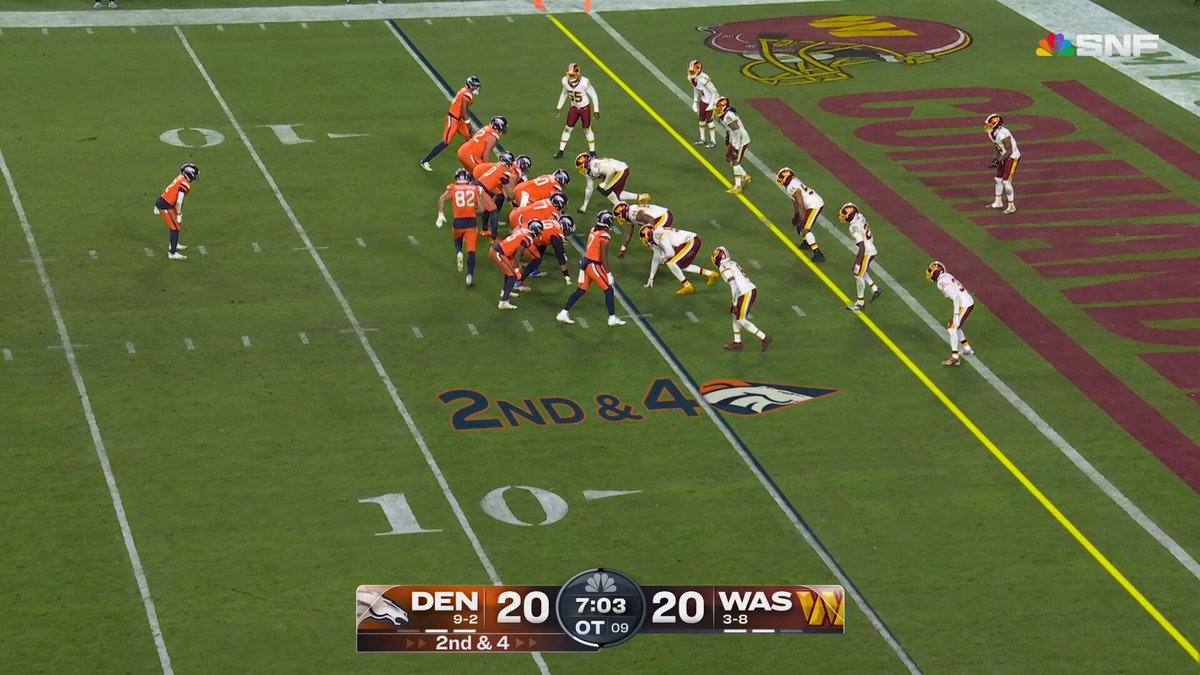 RJ Harvey! Broncos lead in OT.

DENvsWAS on NBC
Stream on @NFLPlus + Peacock 