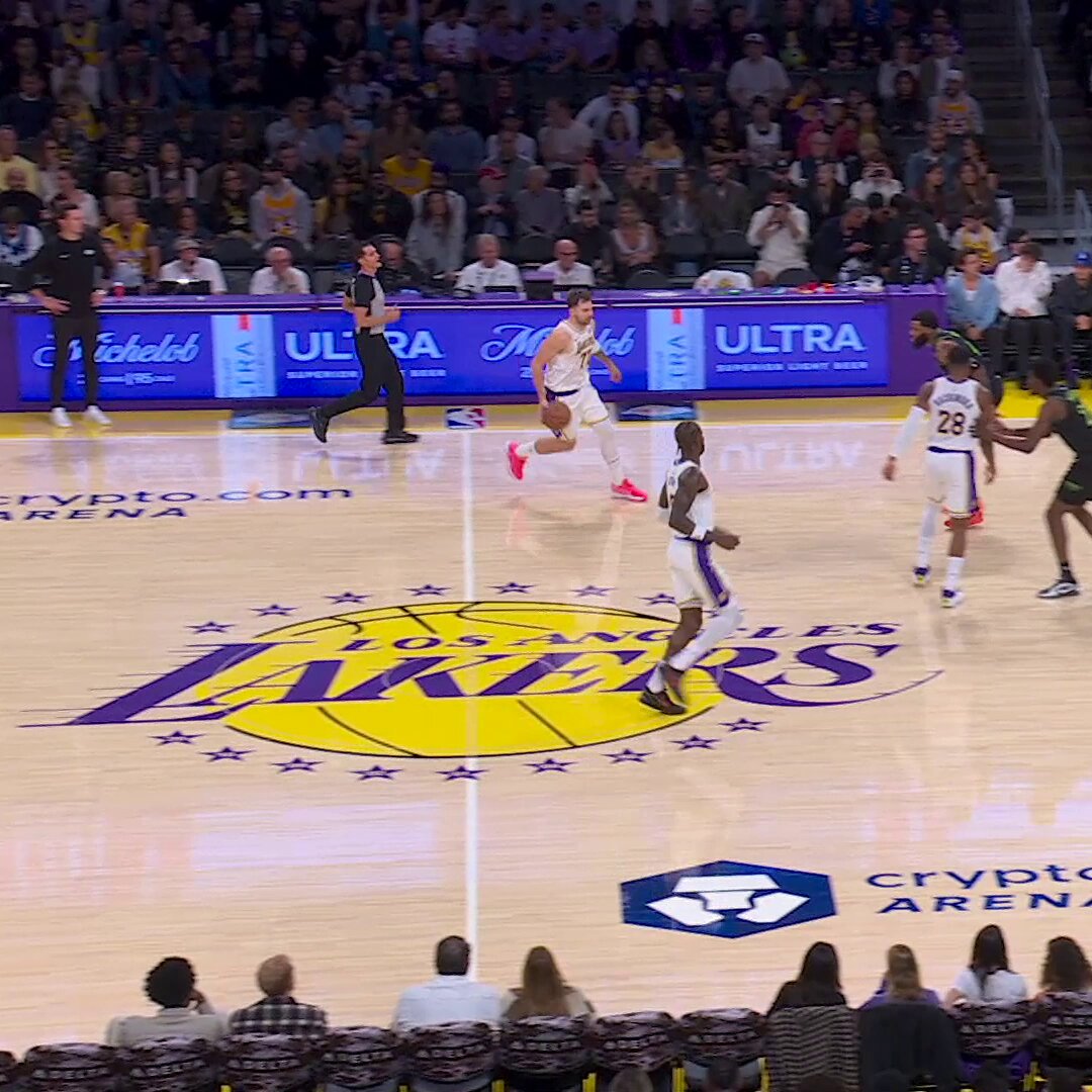 The Lakers backcourt showed out for their 7th straight win ?

Luka: 34 PTS | 12 REB | 7 AST | 4 3PM
Reaves: 33 PTS | 5 REB | 8 AST | 4 3PM

The 3rd game in a row with both Luka and Reaves scoring 30+ ?