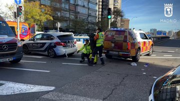 Foto cedida por Emergencias Madrid