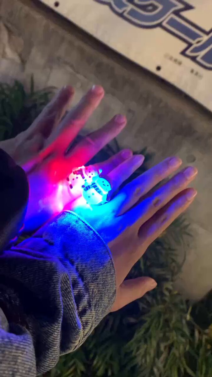 のんちゃんと初めてのおそろい⛄️💍 ライブで着けてたら手元うるさ