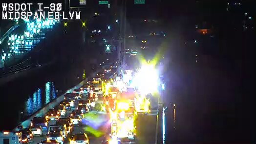 Ùn tắc I-90, gần Rainier Ave!