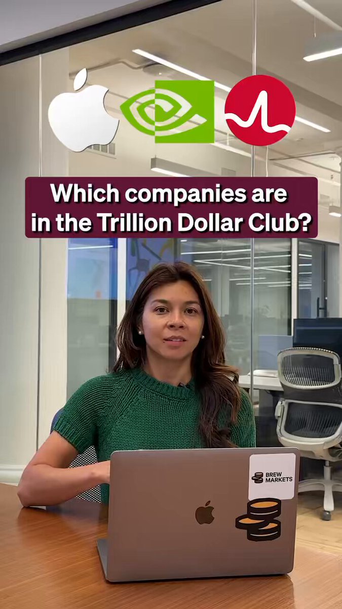 ☕BREW: Le aziende da mille miliardi: chi raggiunge il traguardo dei 12 zeri?