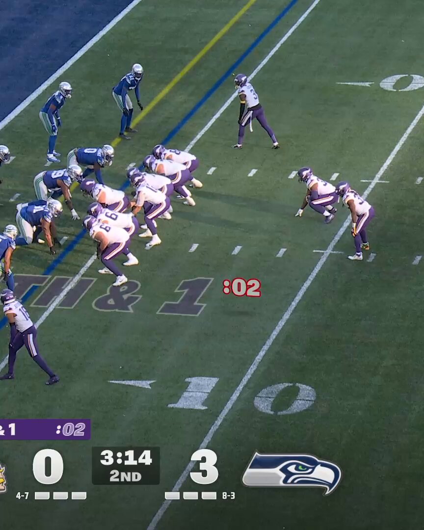 Ernest Jones IV turning turnovers into points 😈 @progressive 