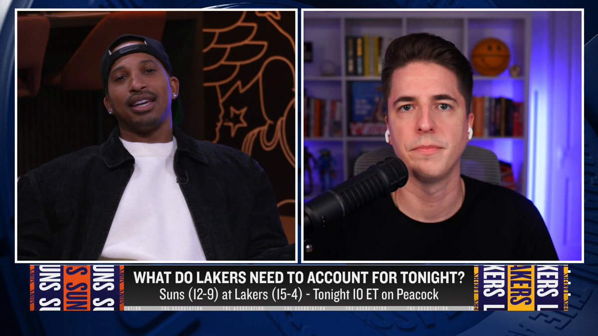 Lebron is back... and the Lakers are on FIRE 🔥 

Lakers reporter @jovanbuha joins The Association to explain why LeBron’s return has turned the Lakers into one of the most unstoppable offensive trios in the league.

Lakers take on the Suns at 10pm/et on Peacock! 