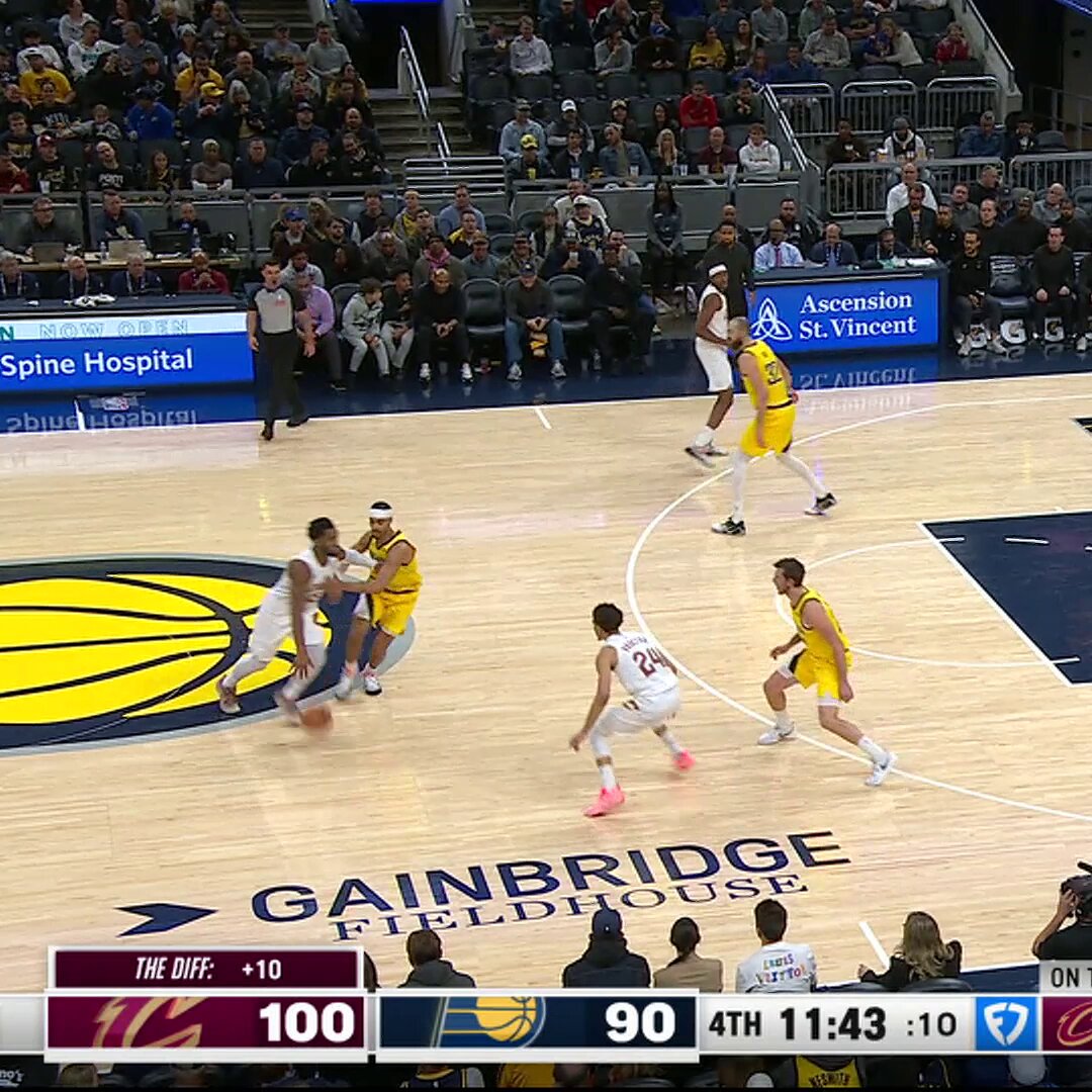 When in doubt, just drive!

Donovan Mitchell has 32 points and counting...

Watch CLE/IND: