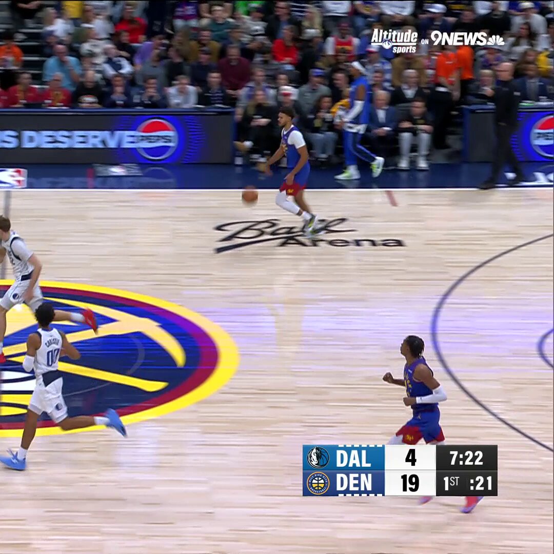 Nikola Jokić threads the needle to Spencer Jones ?

10p, 8r &amp; 6a already for the Joker... it's only the 1Q!

Watch on NBA League Pass: