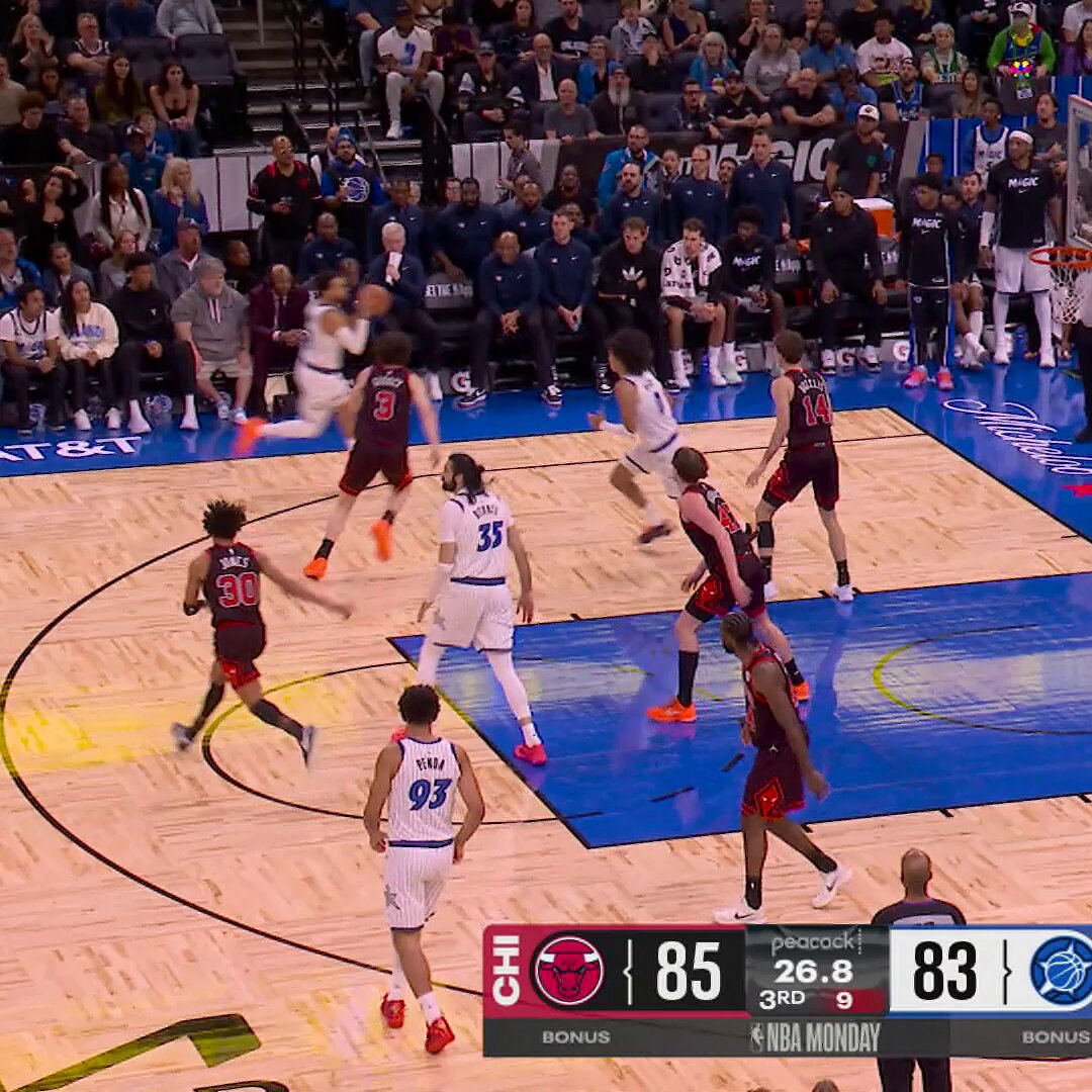 Fake it. Drive it. SLAM IT!

Noah Penda showing off his skills 

Watch on Peacock: