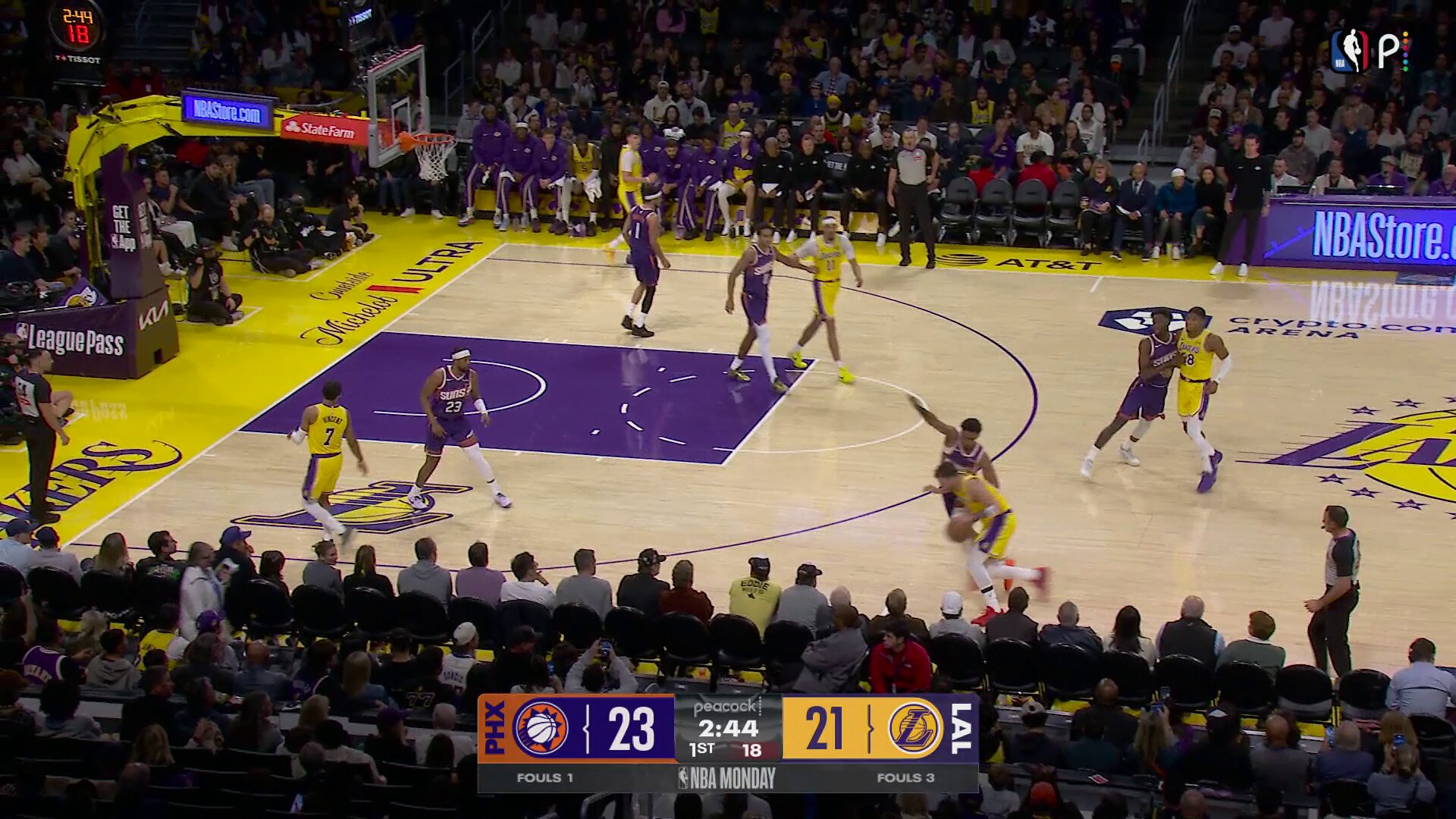 LUKA 3
BOOK 3
LUKA 3

HIGH-LEVEL HOOPS RIGHT NOW ON PEACOCK