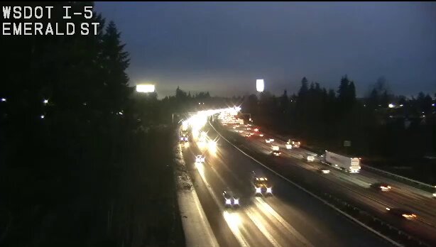 ¡Tráfico! Seattle a Bellevue: hasta 82 min.