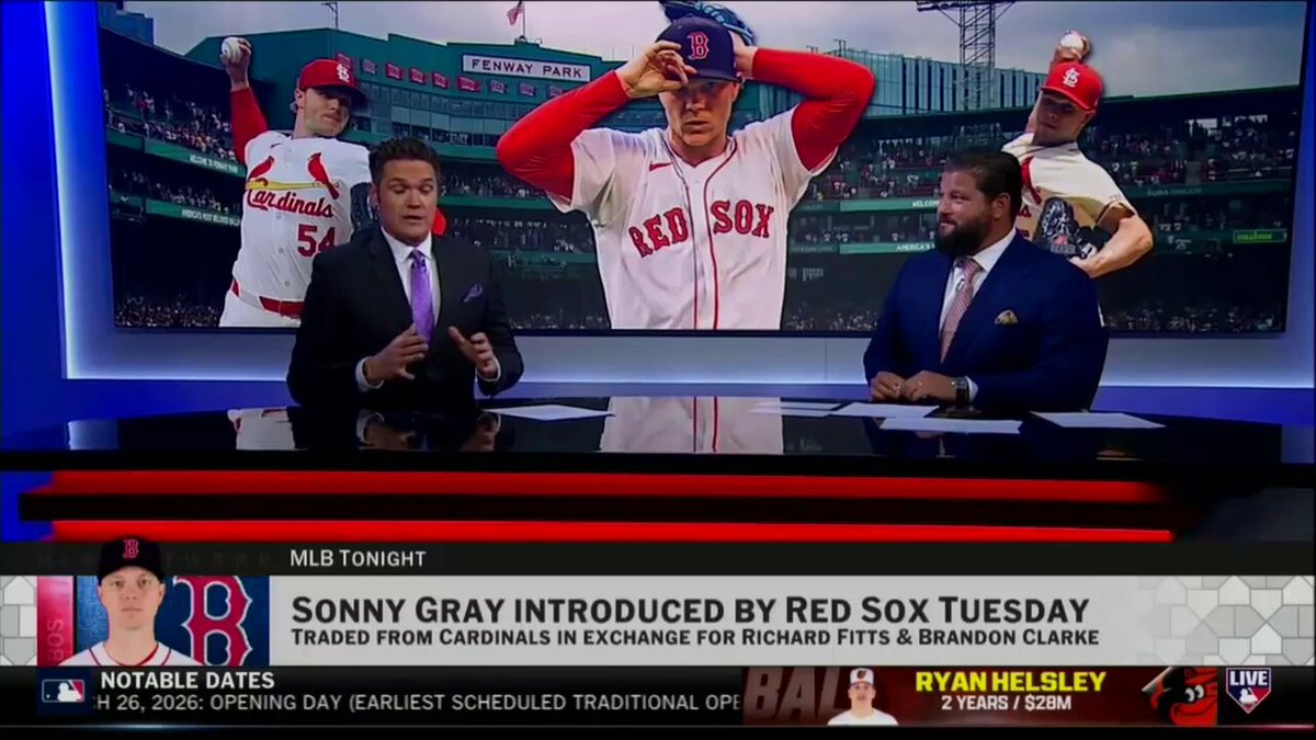 Greg and @YonderalonsoU share their thoughts on new Red Sox pitcher Sonny Gray's comments regarding his excitement to face the Yankees.  