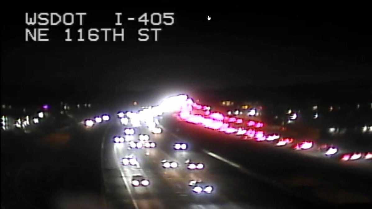 Tắc đường I-405! Cứu thương & va chạm.