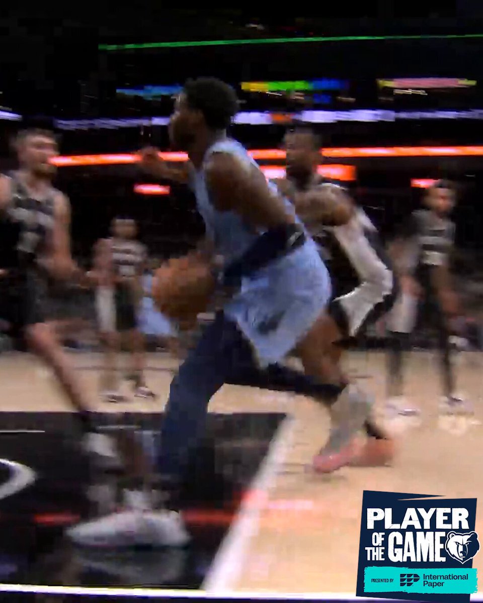 .@jaylenwells is tonight's Player of the Game presented by @IntlPaperCo 