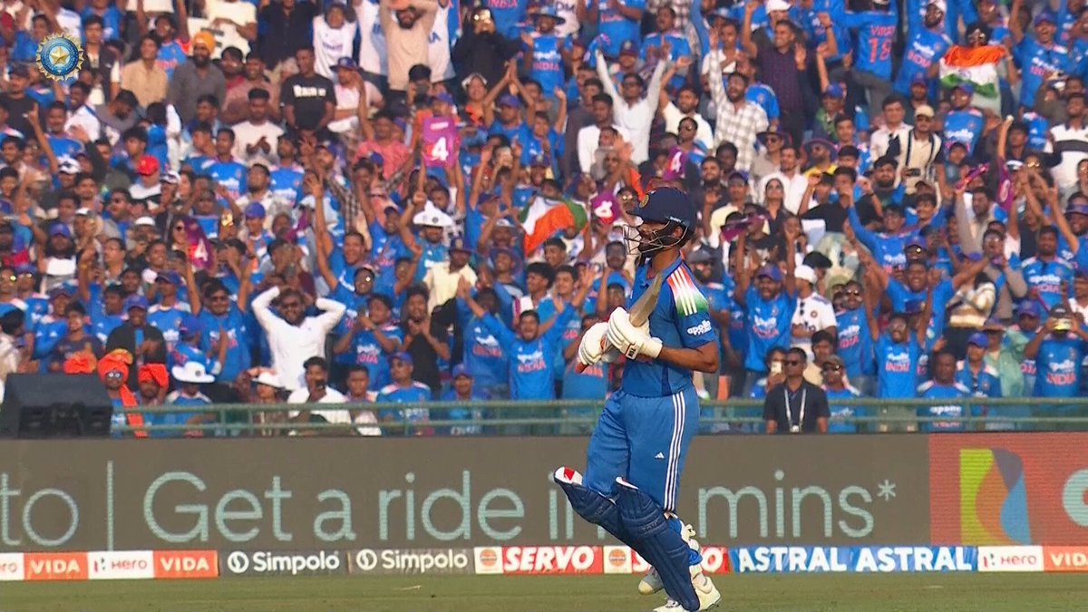 That maiden ODI hundred feeling! Picture