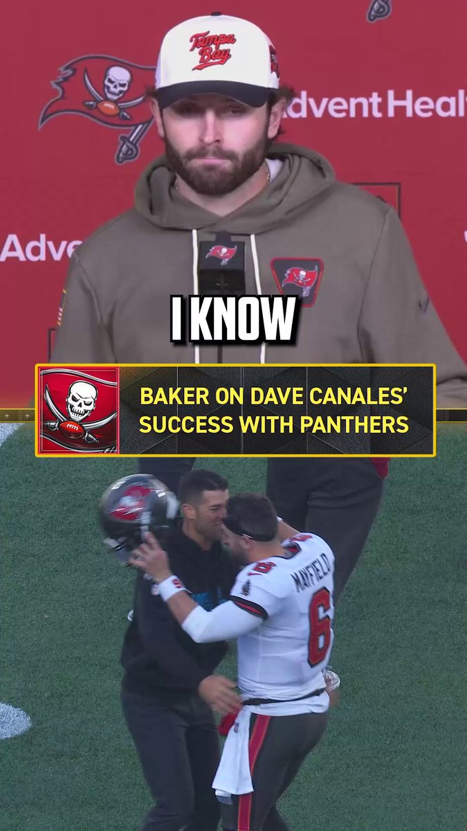 Baker’s only focused on the Saints this week ⬇️

(via @Buccaneers) 
